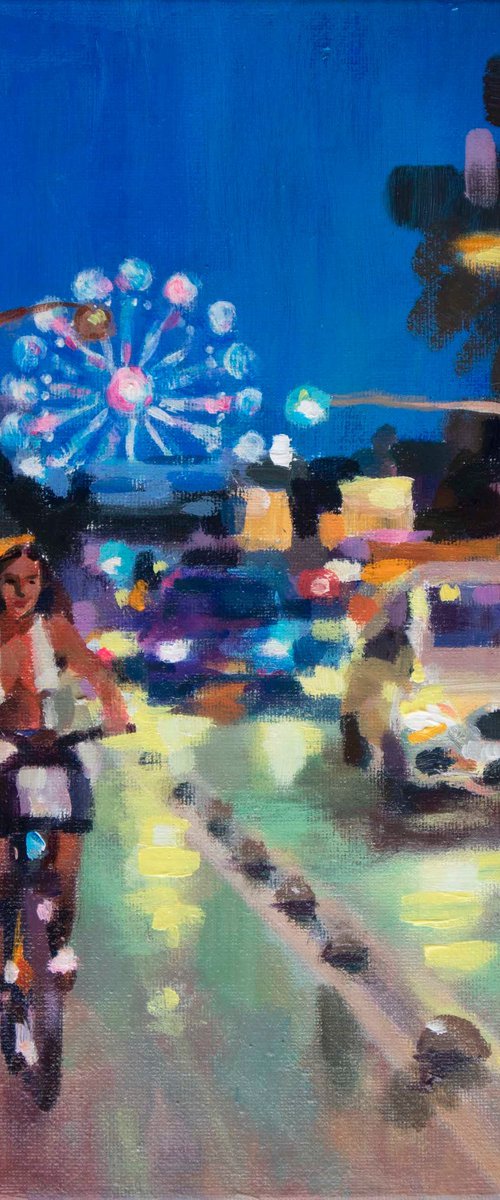 Night ride by Kateryna Bortsova