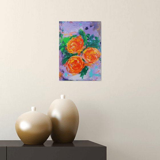 Orange Roses