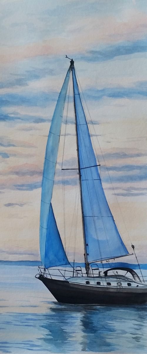 Into the Setting Sun by Katrina Case