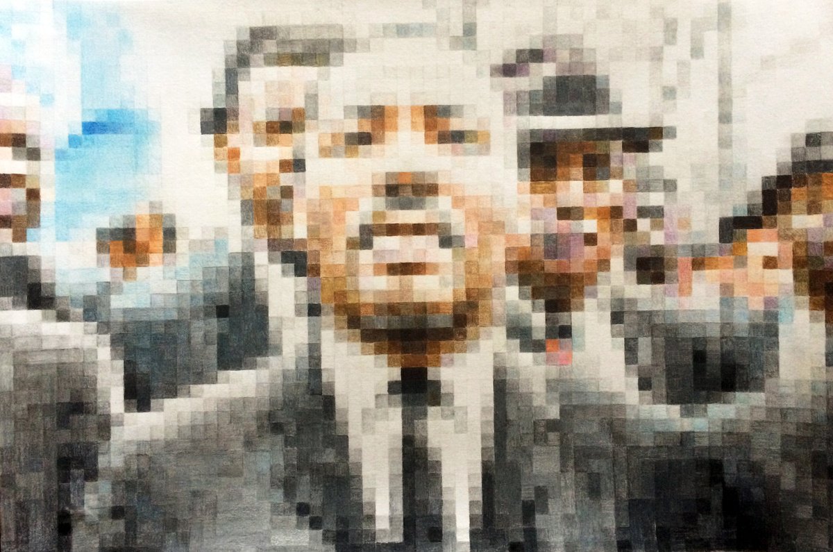 Pixel Martin Luther King by A-criticArt