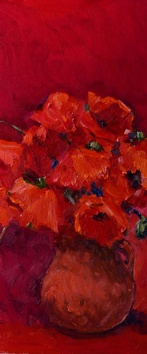 Red Poppies by Suren Nersisyan