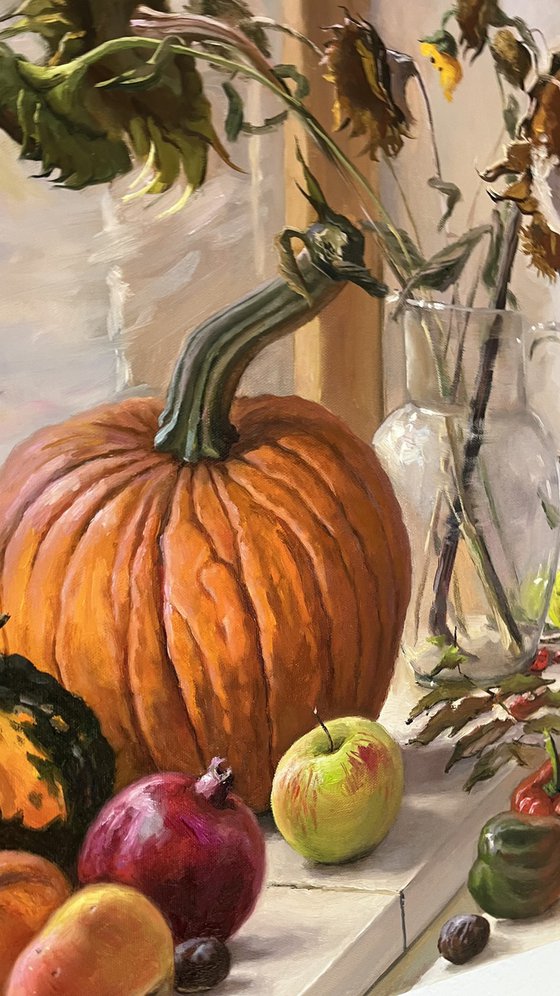 Pumpkin Still Life