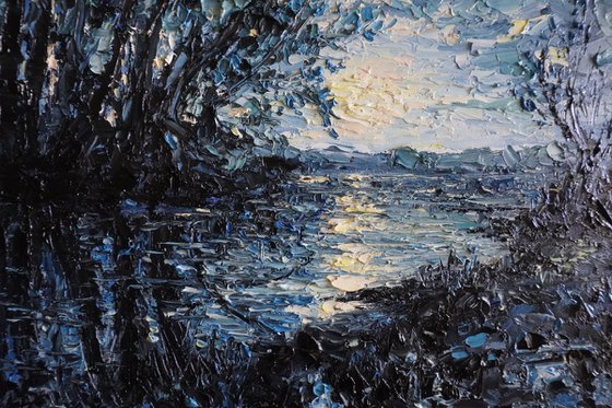 Stillness in Blue