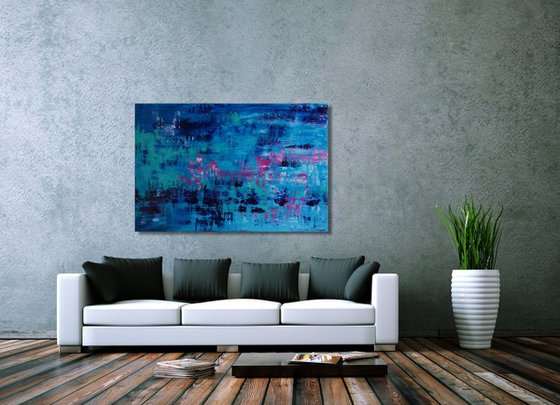 Floating X (120 x 80cm) XXL (48 x 32 inches)