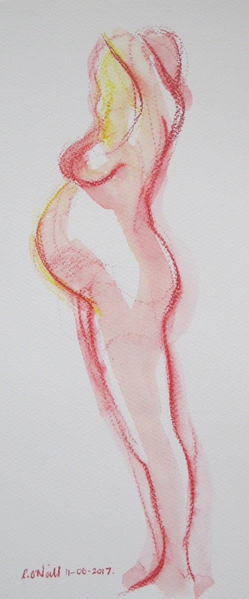 standing female nude by Rory O’Neill