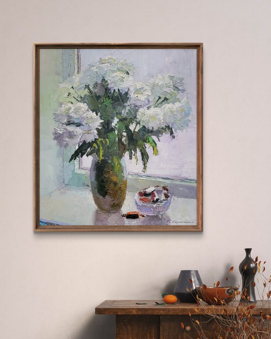 Flowers on the window