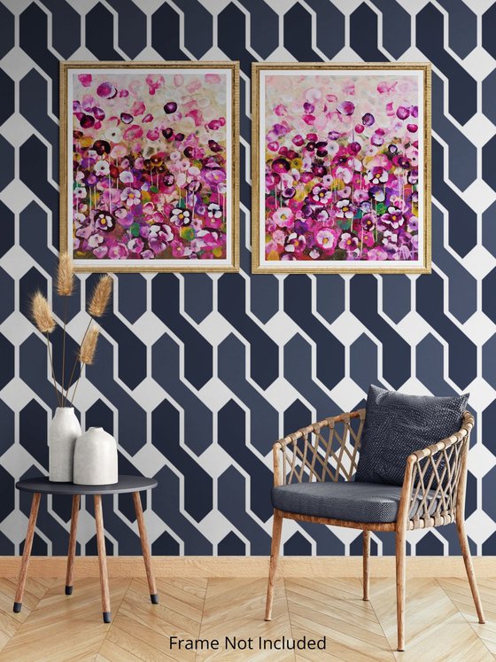 Garden Rhapsody (Diptych)