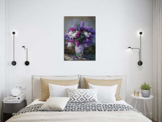 "Bouquet of lilacs"