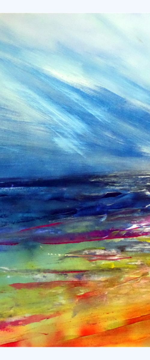 blue shores by Linda Collins Lamb