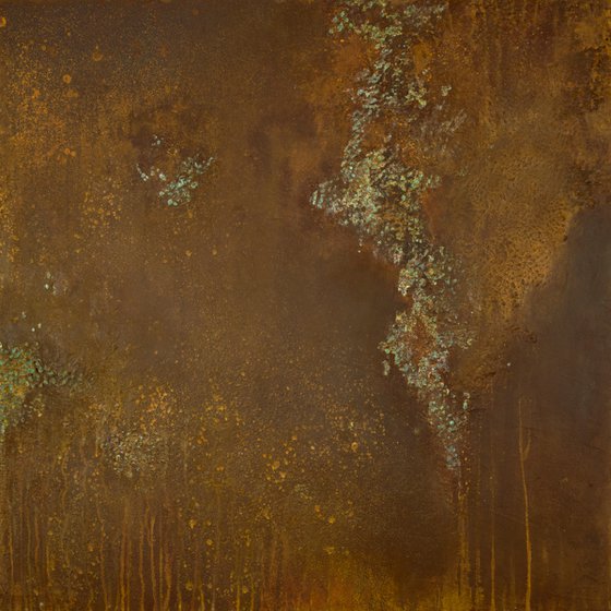 Abstract Rust #01 | Large Patina Paint