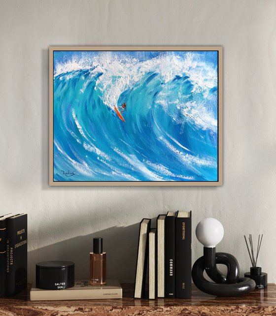 Big wave surfing