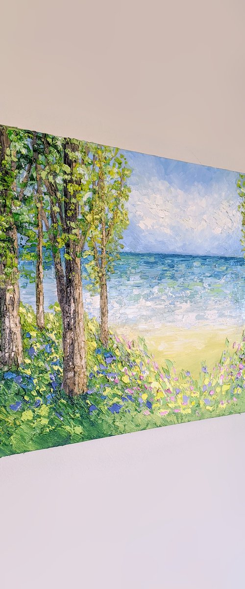 Spring by the sea by Paige Castile