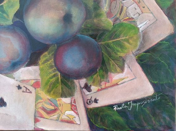 THE ENIGMA OF THE BLUE APPLE