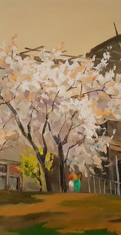 Under the blossomed tree -  One of a Kind by Hrachya Hakobyan