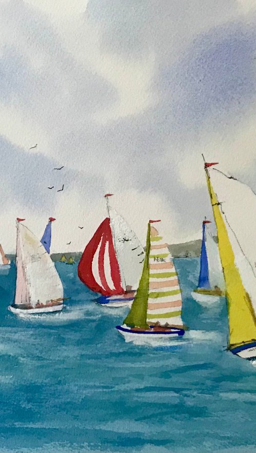 The Yacht Race by Brian Tucker