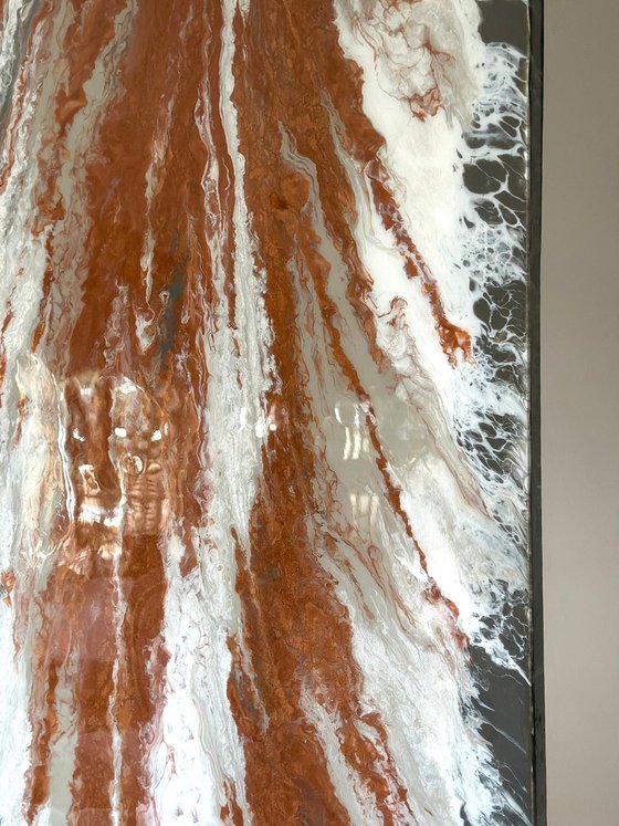 Sillage — Monumental Abstract Diptych