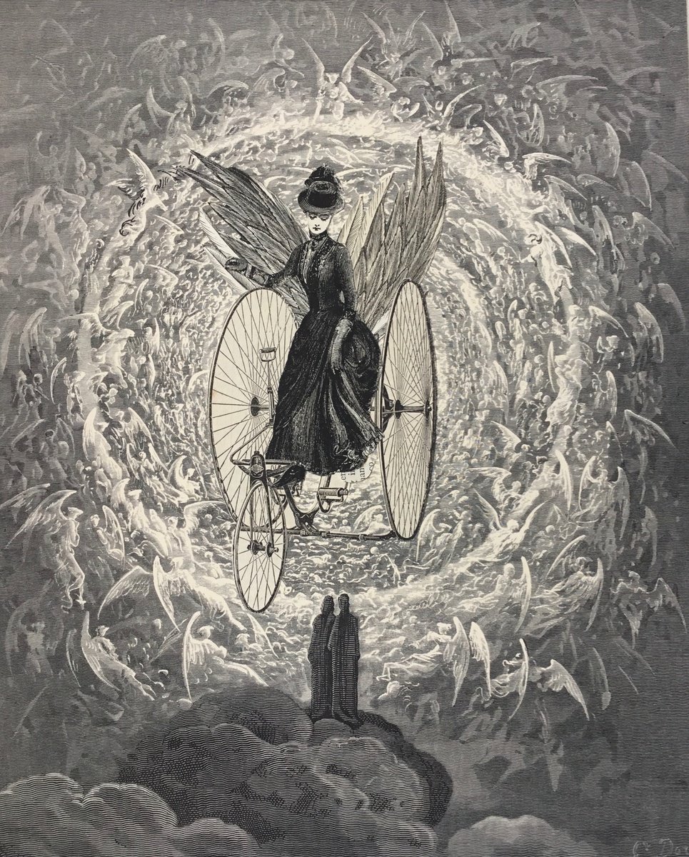 Surrealistic Portrait Collage By Tudor Evans, 8 X 10", Bird Flight, Original Artwork