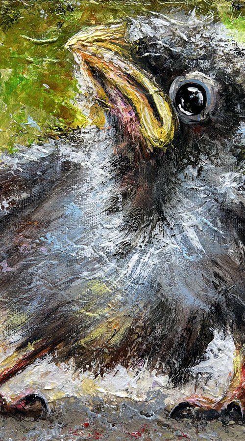 Proud baby bird! by Dmitry Melenty