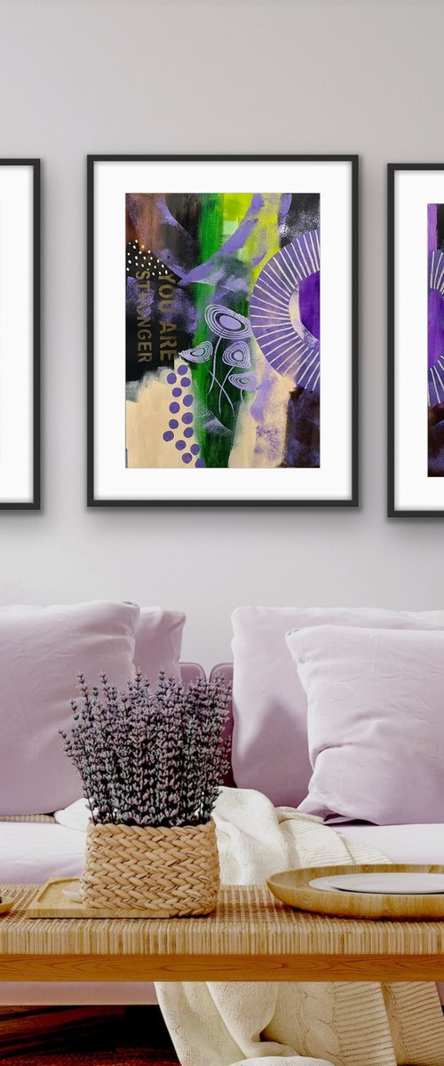 Believe (Tryptich) by Rashna Hackett