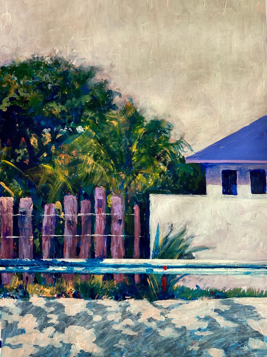 Impressionistic Cityscapes Acrylic Painting By John Cottee, 22 X 30, Style Wars, Original Artwork