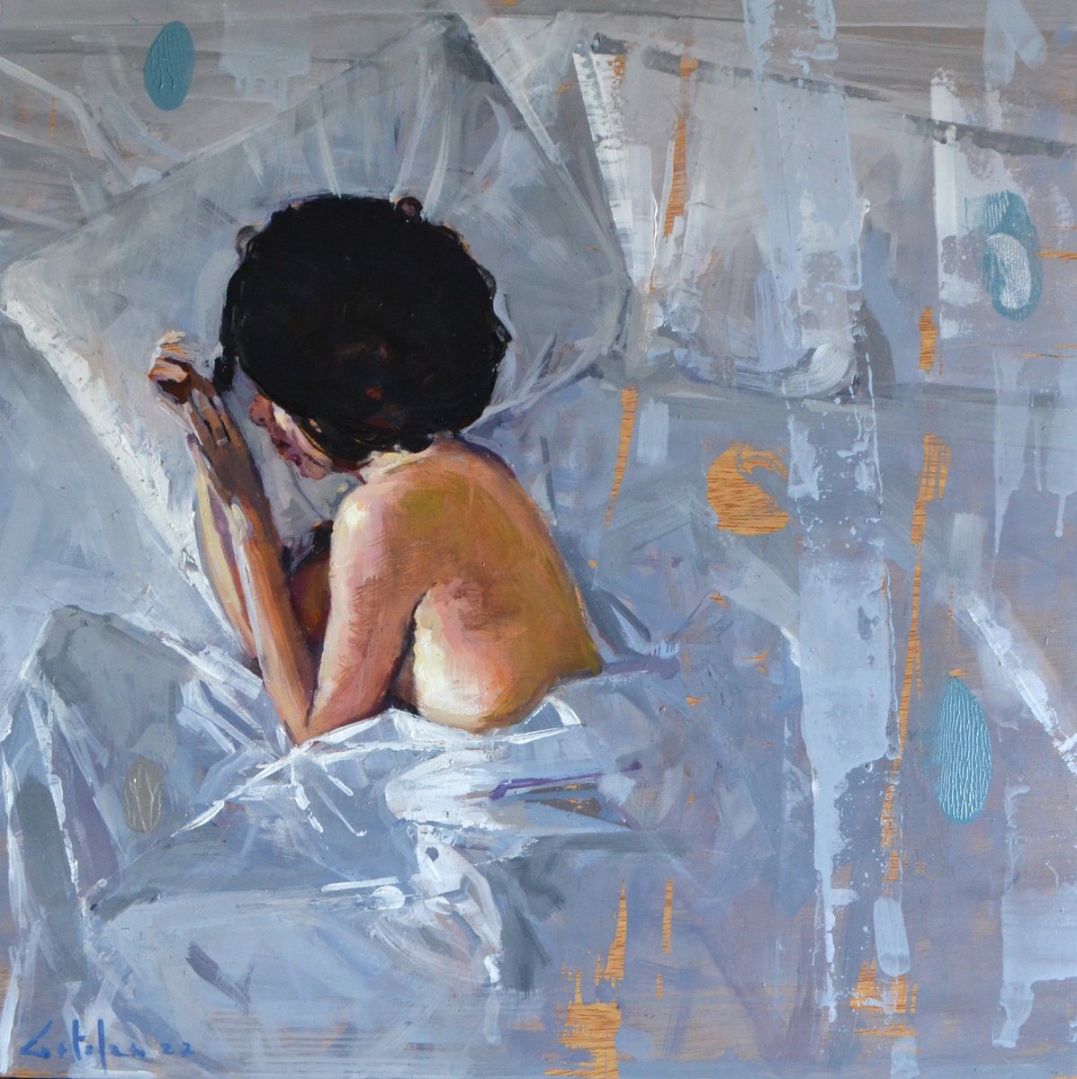 Sweet Dreams By Marco Ortolan, 17 X 17, Artwork For Sale On Artfinder