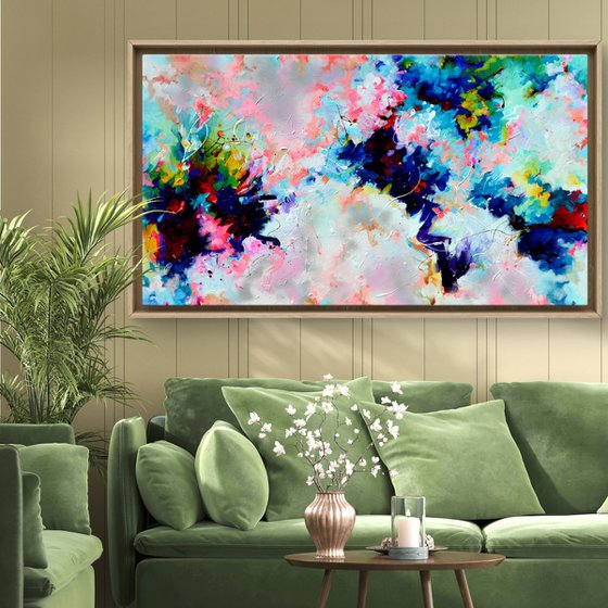 Abstract Dreamscape Flowering Woodland