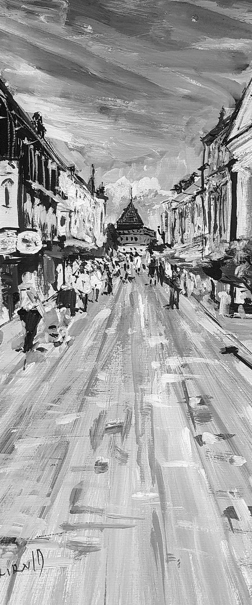 Walking street by Leonid Kirnus