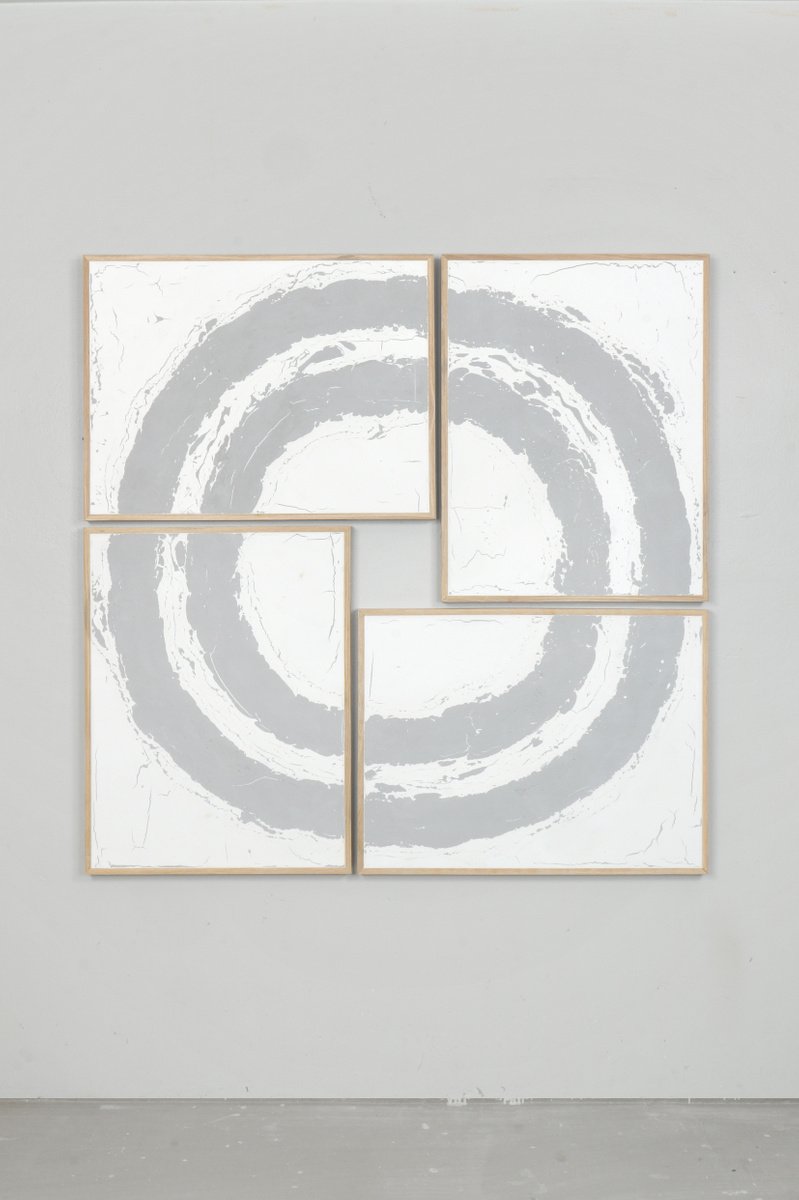 Organic Abstract Painting By Johan Soderstrom, 59 X 59, #313-316 Circle Walk, Original Artwork