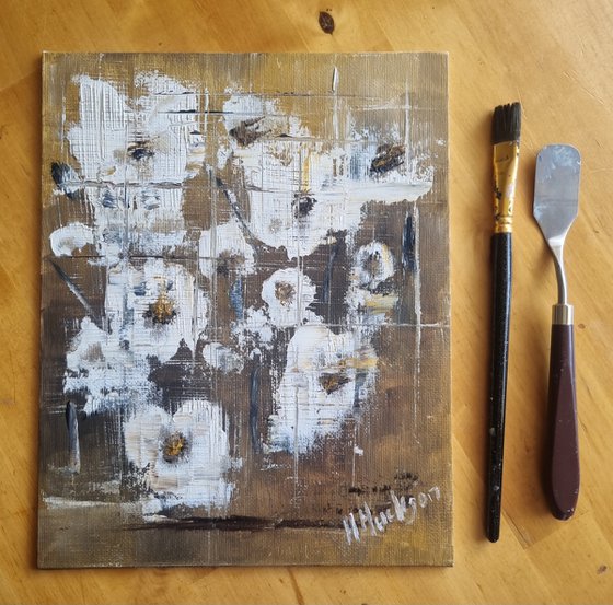 Traces of White - Oils