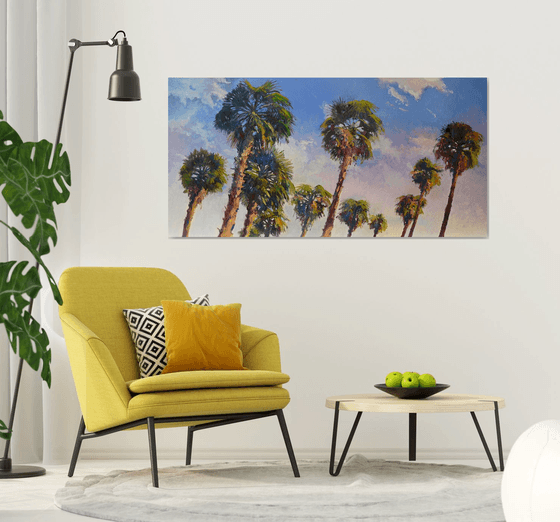 Palm Trees in California