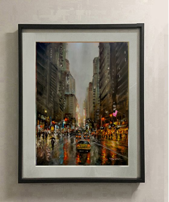 New York City in Rain, 63