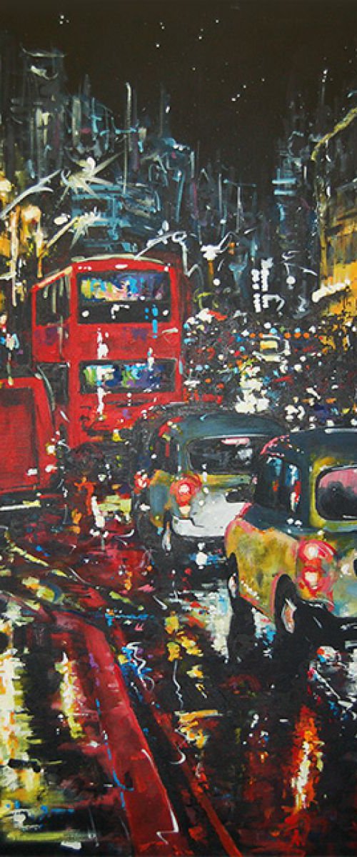 Rainy Night in London by Ewen Macaulay