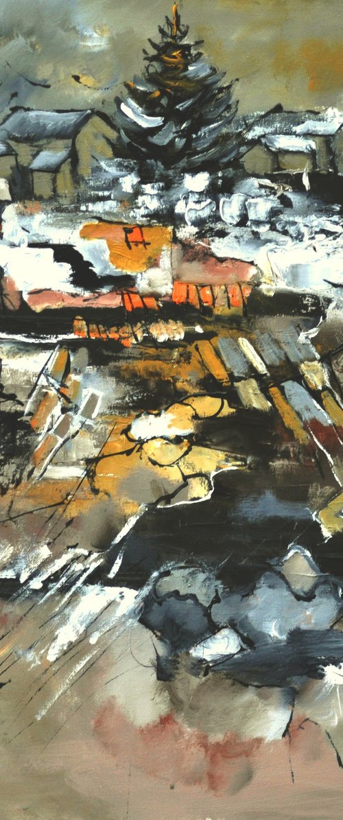 abstract landscape - 7723 by Pol Henry Ledent