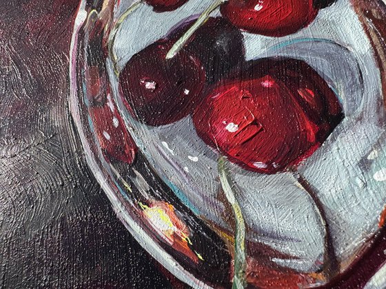 Still Life with Cherries