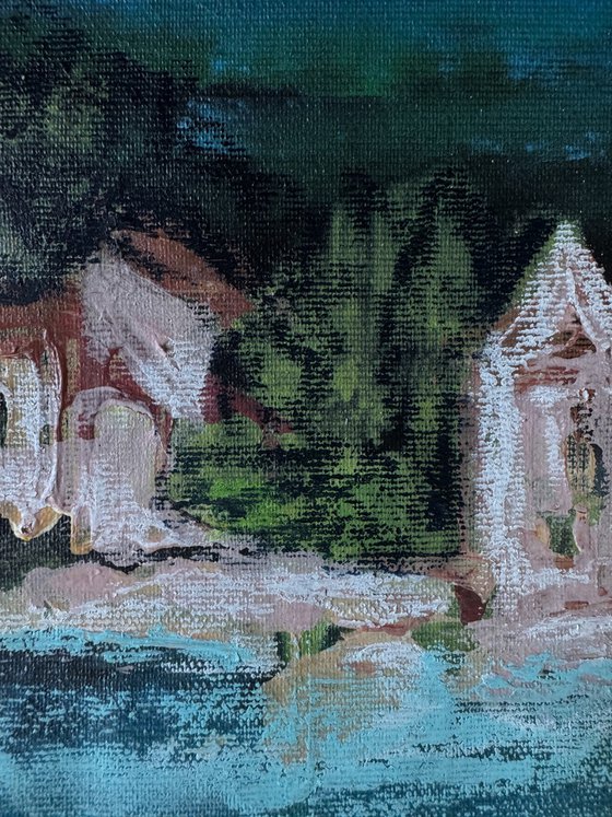 Emerald Reflection - Architecture of Memory