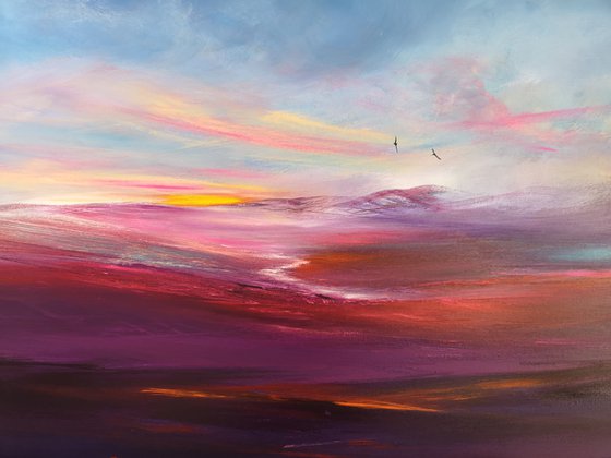 Dawn Rising - landscape, emotional, panoramic