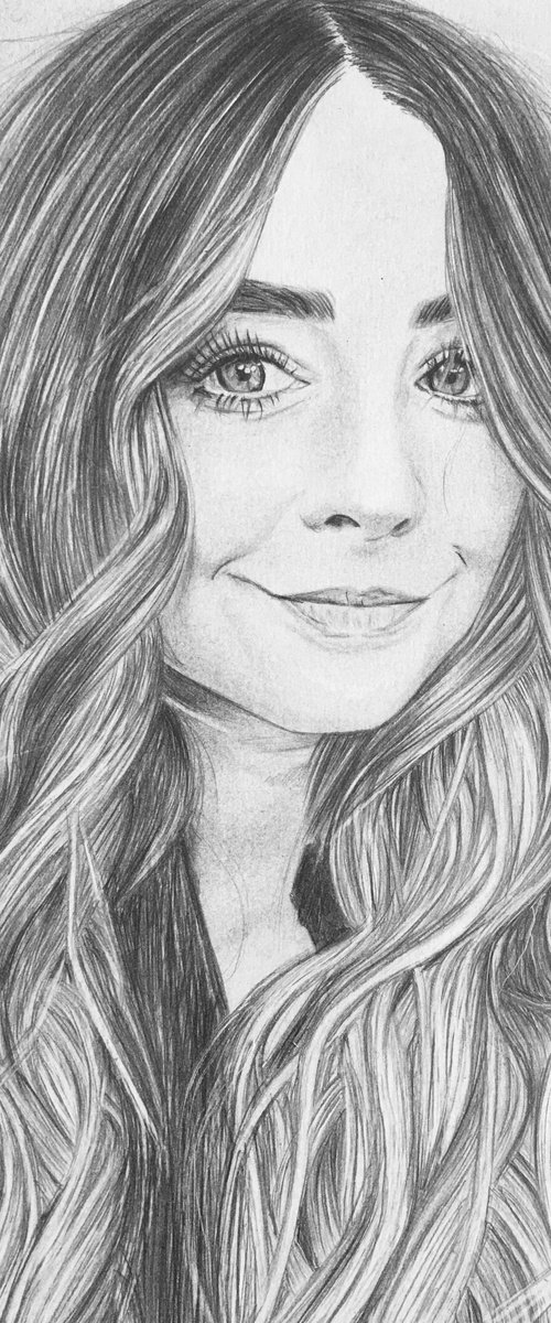 Zoe Sugg Drawing by Amelia Taylor