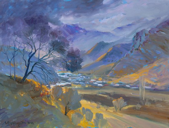 Autumn Village Valley