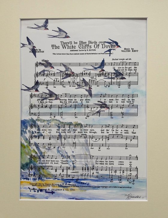 Bluebirds Cliffs Dover