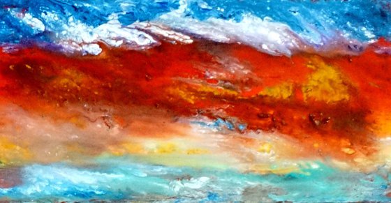 Firefall Abstract Seascape