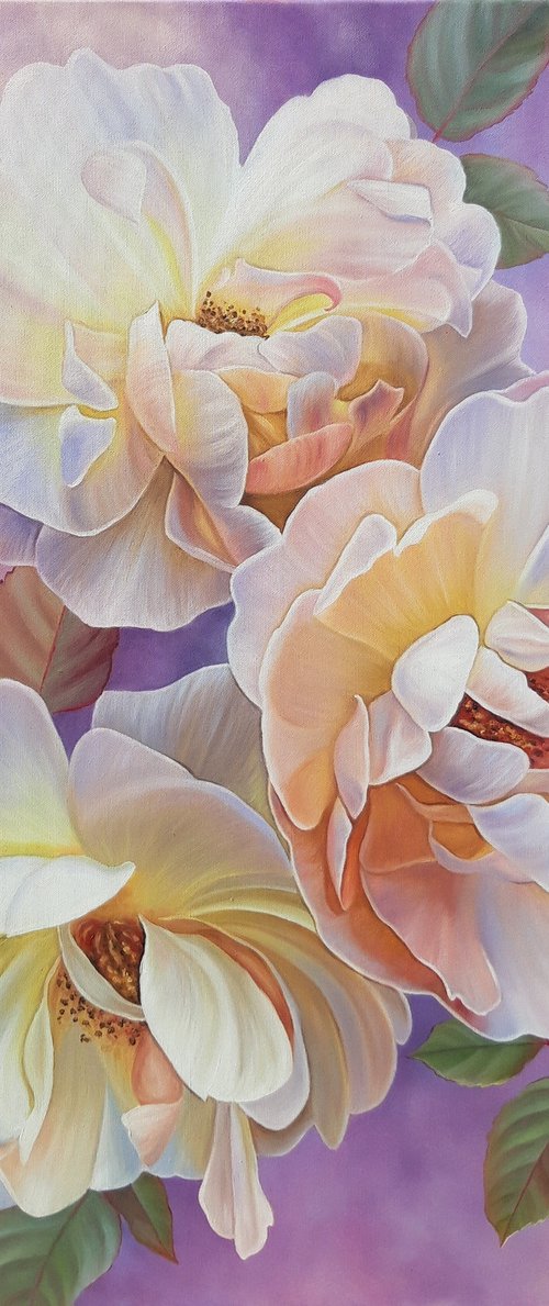 "Yellow roses" by Anna Steshenko