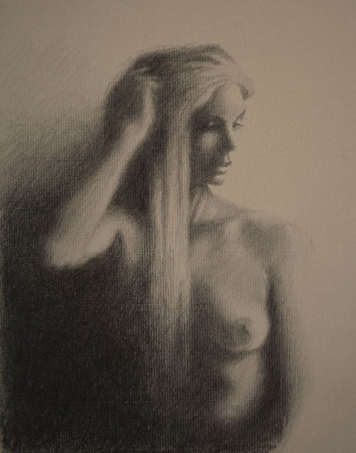Sketch of Fiona by Martin Cook