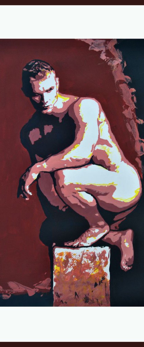 Male nude by Simona Tsvetkova