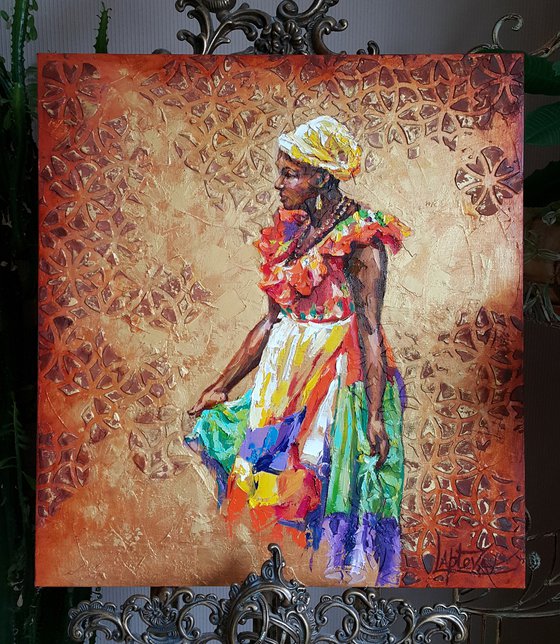 Portrait of african woman