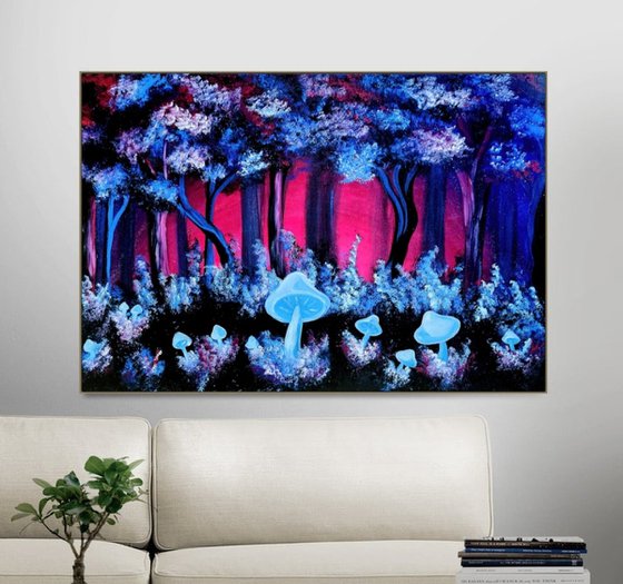 Neon Forest Dreams