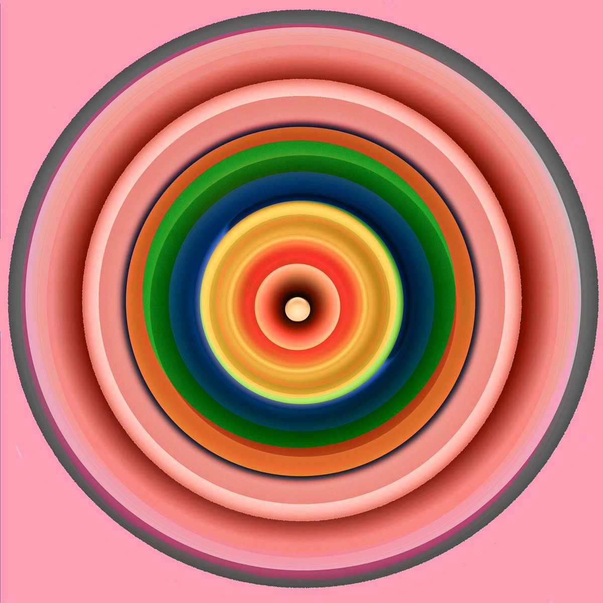 Expressive Abstract Photograph By Geert Lemmers Fpa, 31 X 31, A New Archeology 76, Original Artwork