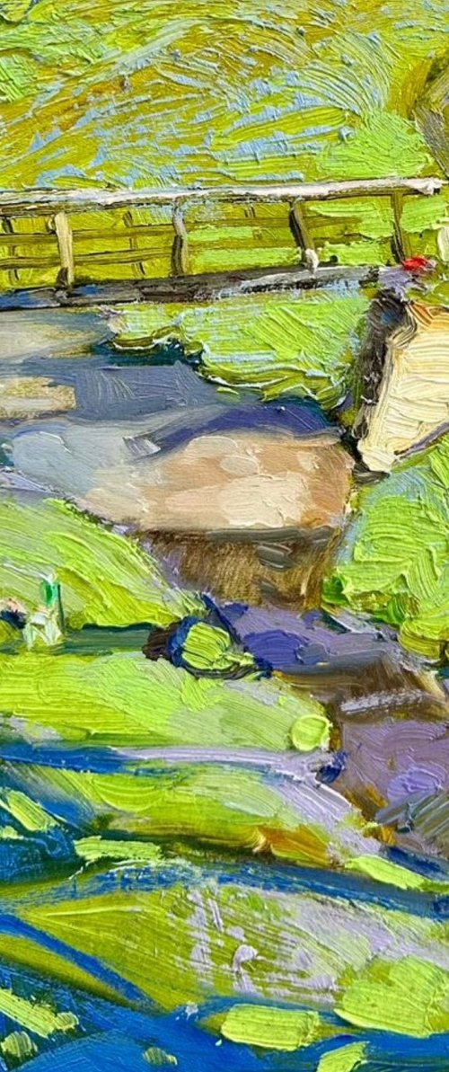 The Green Valley Home by Khanlar Asadullayev