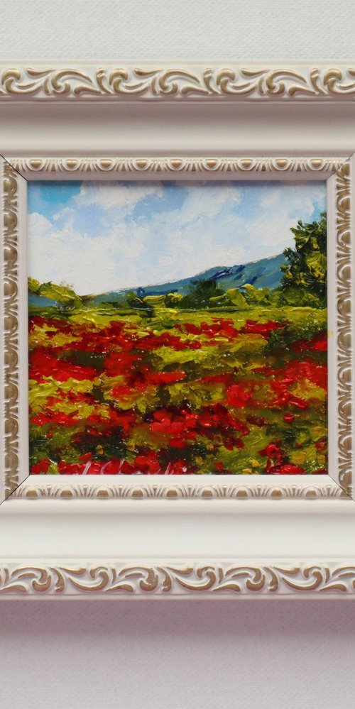 Field of Poppies by Natalia Shaykina