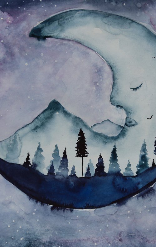 Fairy Tale Moon by Evgenia Smirnova
