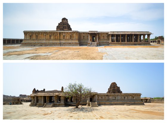 Temple diptych